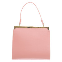 Mansur Gavriel Handtasche aus Leder in Rosa / Pink