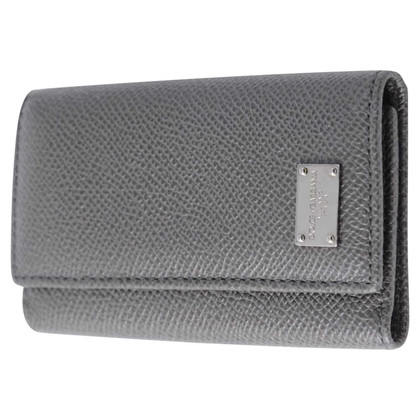 Dolce & Gabbana Accessory Leather in Grey
