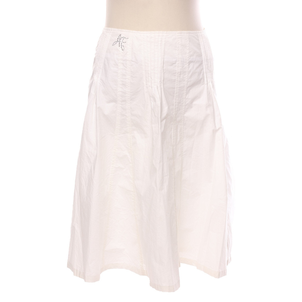 Airfield Skirt in White