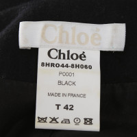 Chloé Wollen jurk in zwart