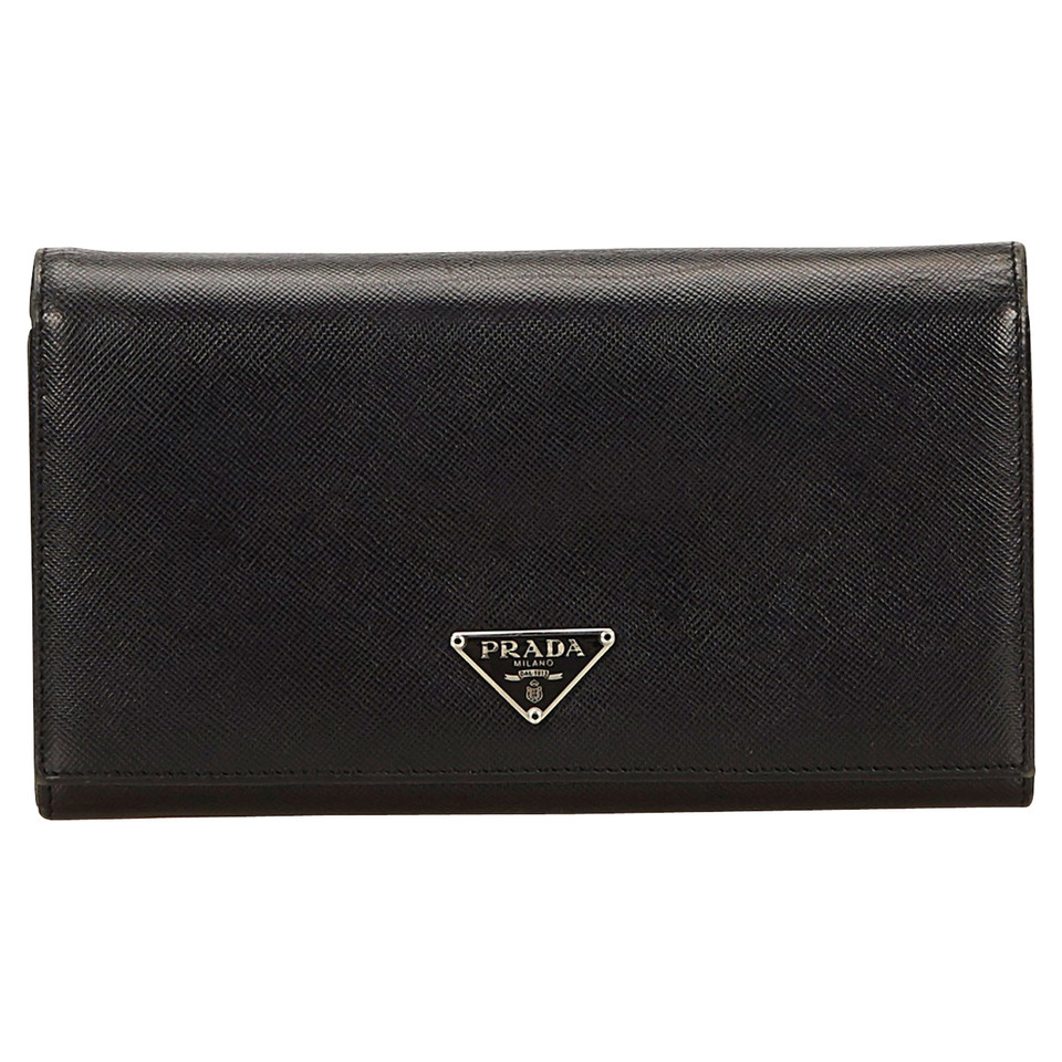 Prada Prada Saffiano Leather Wallet