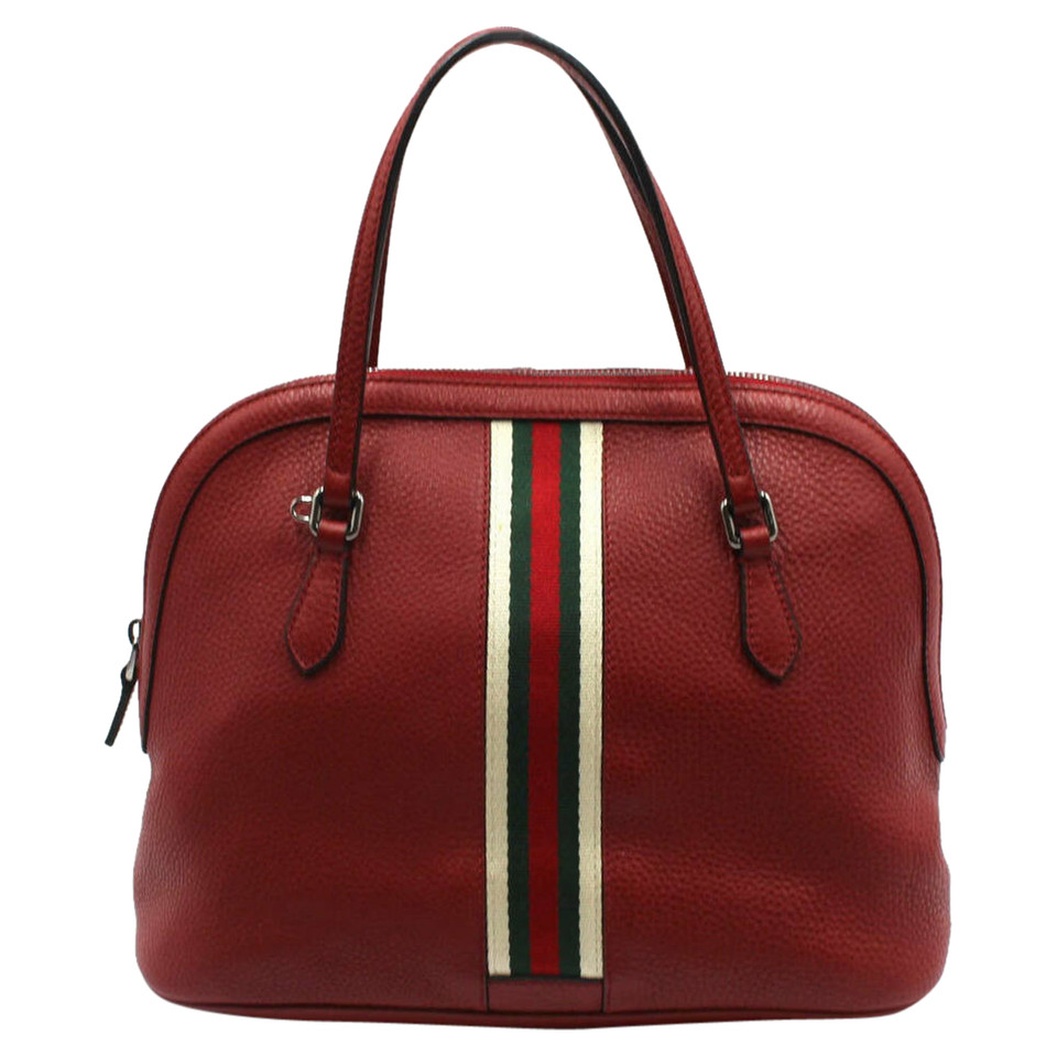 Gucci Shopper Leather in Red