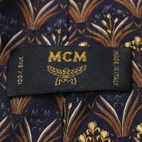 Mcm  Neckties with logo print