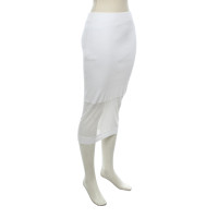 Mc Q Alexander Mc Queen Skirt in White