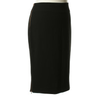 Diane Von Furstenberg Black skirt with Zipp er details