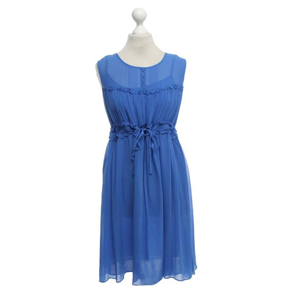 Vanessa Bruno Silk dress in blue