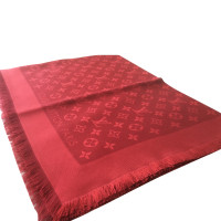 Louis Vuitton Monogram scarf in red