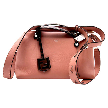 Fendi By The Way Bag Medium 27cm aus Leder in Rosa / Pink