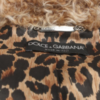 Dolce & Gabbana Jacke/Mantel in Braun