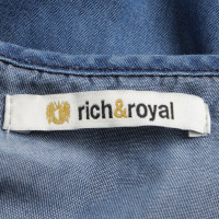 Rich & Royal Blue jumpsuit denim look