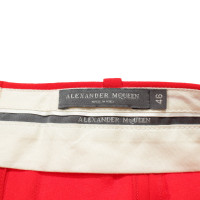 Alexander McQueen Broeken in Rood