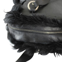 Moschino 1990s Moschino Bag Fur Leather