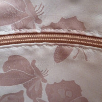 Longchamp Handtas gemaakt van roze suede