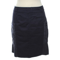 Marc Cain Skirt Cotton in Violet