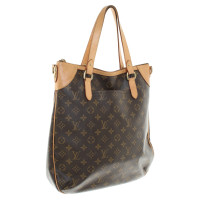 Louis Vuitton Odéon GM35 in Tela in Marrone