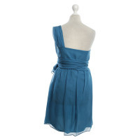 Philosophy Di Alberta Ferretti zijden jurk in blauw