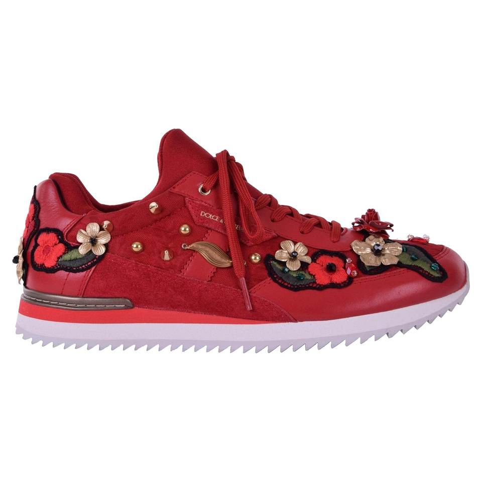 Dolce & Gabbana Sneakers in Rood