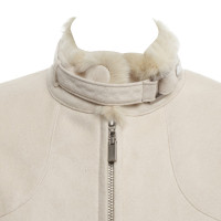 Christian Dior Lambskin jacket in cream