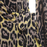 Bcbg Max Azria Wikkel jurk met leopard patroon