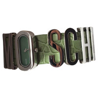 Moschino Montre-bracelet en Daim en Argenté