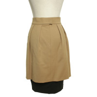 Escada skirt in dark beige