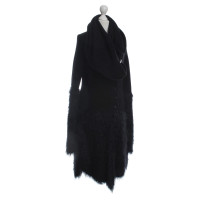 Armani Knitted coat in black