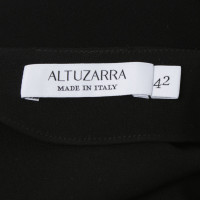 Altuzarra Black satin skirt