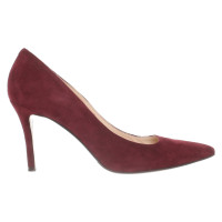 L'autre Chose pumps in bordeaux red