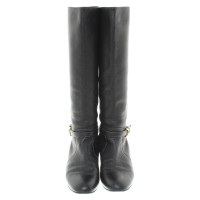 Chloé Black leather boots