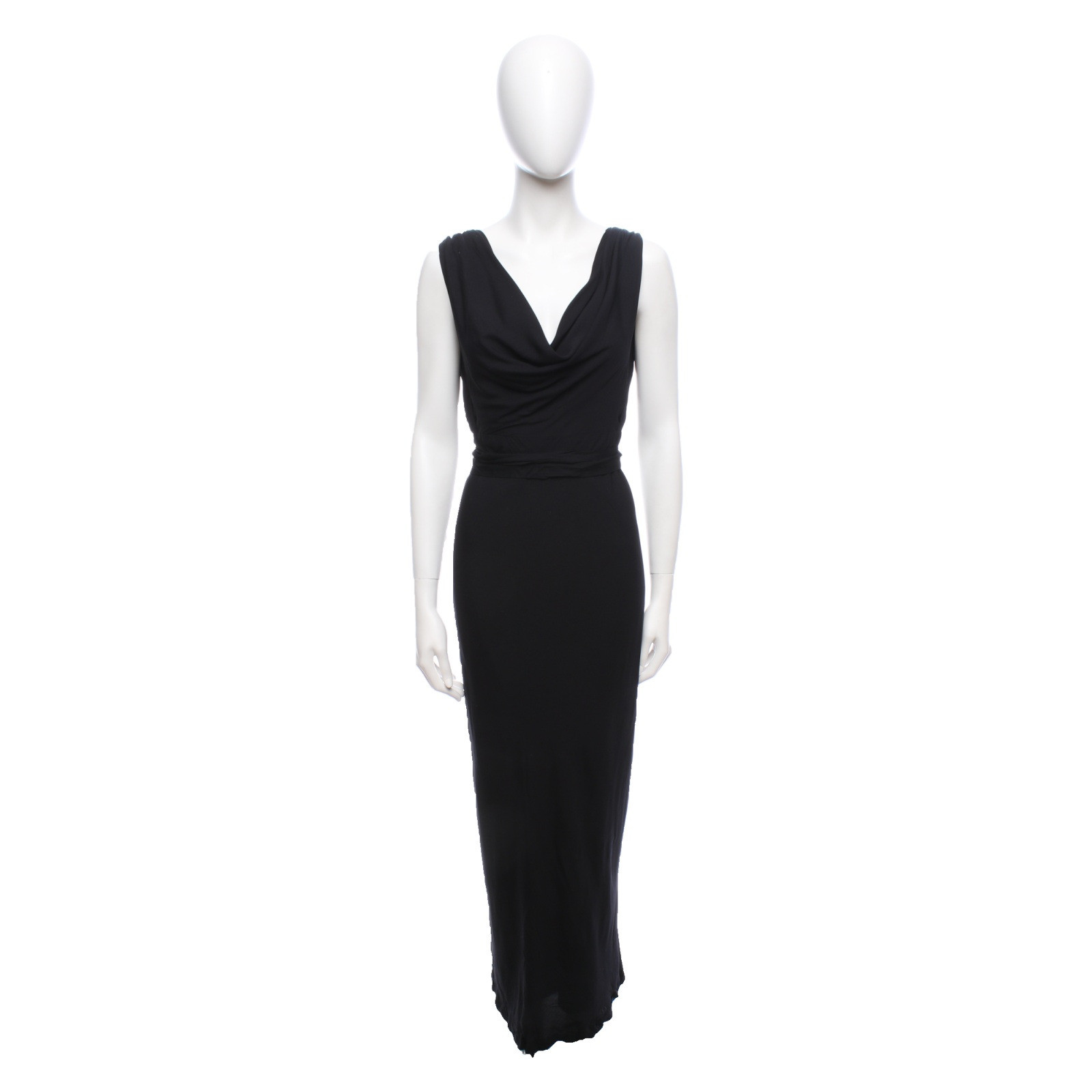 Damir Doma Dress Viscose In Black Second Hand Damir Doma Dress Viscose In Black Buy Used For 169