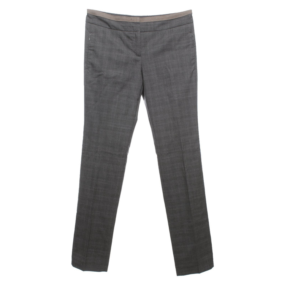 Marc Cain Trousers Wool in Grey