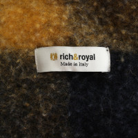 Rich & Royal Vest with checked pattern