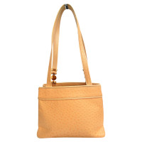 Gianni Versace Shoulder bag Leather in Gold