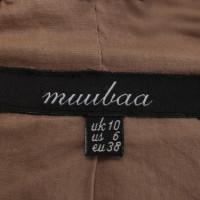 Muubaa Suede jacket in brown