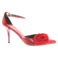 Paco Gil pumps in red