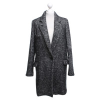 Isabel Marant Etoile Cappotto in Nero / Bianco