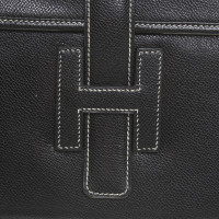 Hermès clutch in brown