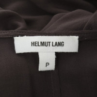 Helmut Lang Top asimmetrico in grigio scuro