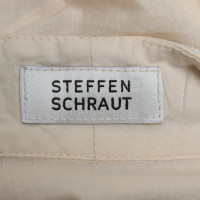 Steffen Schraut Top en Coton en Beige