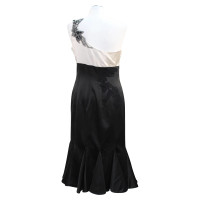 Karen Millen Kleid aus Seide in Schwarz