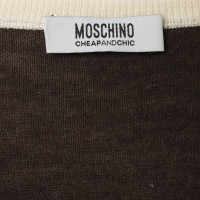 Moschino Cheap And Chic Gebreide jurk met print 