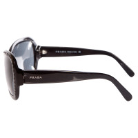 Prada black sunglasses with black stones