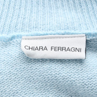 Chiara Ferragni Capispalla in Lana in Blu