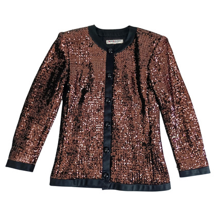 Yves Saint Laurent Jacket/Coat in Brown