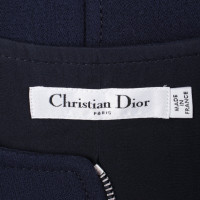 Christian Dior Vestito in Lana in Blu