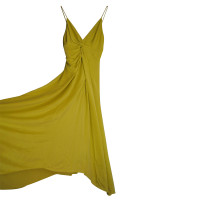 Galvan London Kleid aus Viskose in Gelb