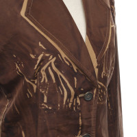 Prada Blazer Silk in Brown