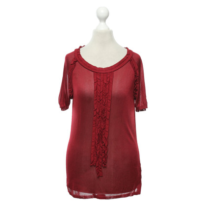 Pringle Of Scotland Knit shirt in wine red