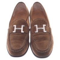 Hermès Loafers "Constance" in oker