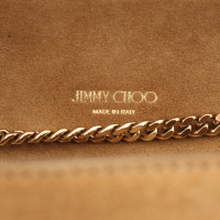 Jimmy Choo Shoulder bag Suede in Ochre